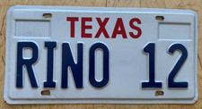 VANITY AUTO LICENSE PLATE "